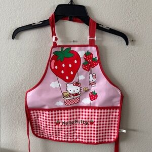 Sanrio Hello Kitty Red and Pink Bib